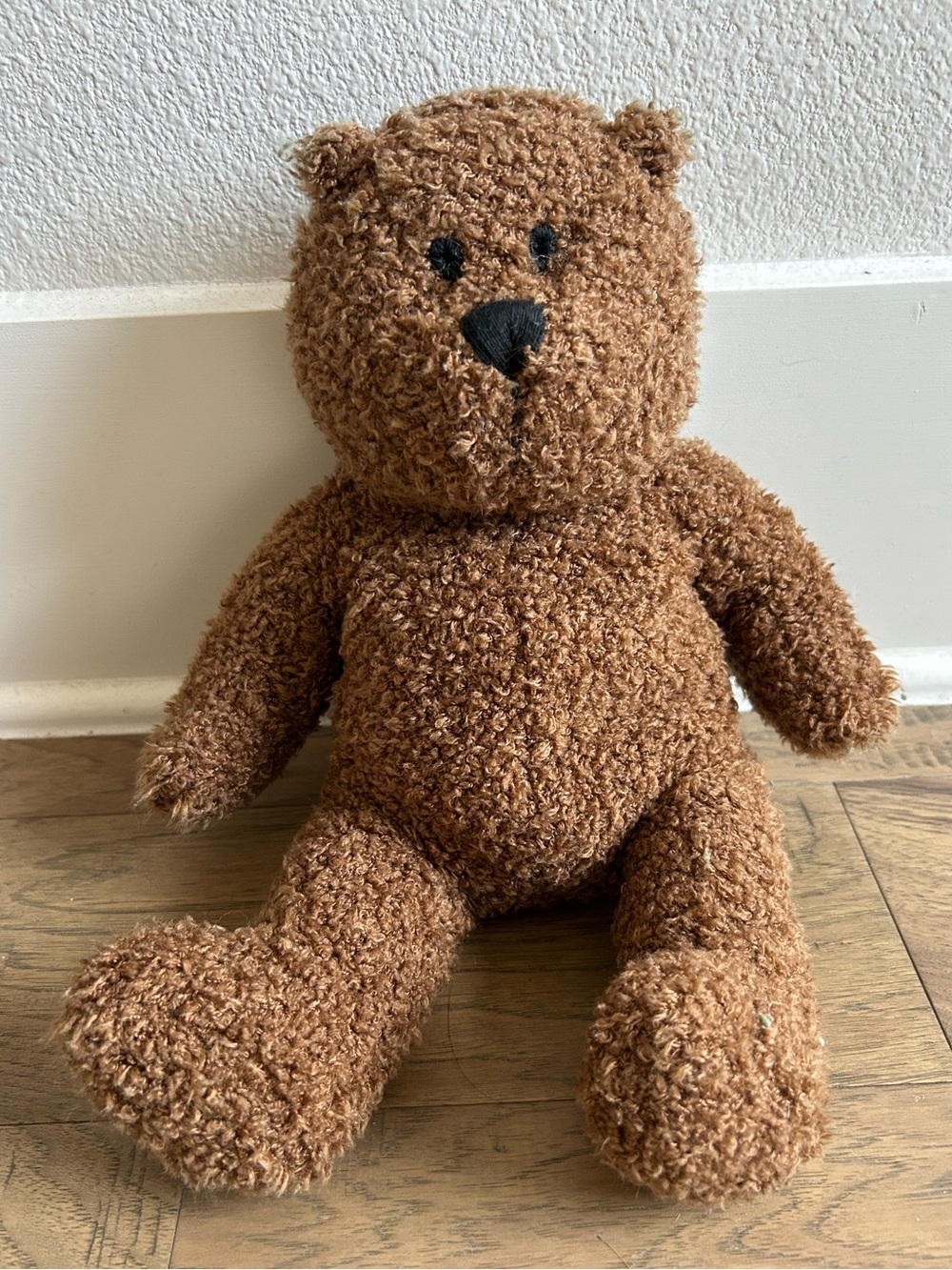 Y2K Baby Gap Brennan 13” Brown Teddy Bear Plush Bean Bag Stuffed Animal Retired